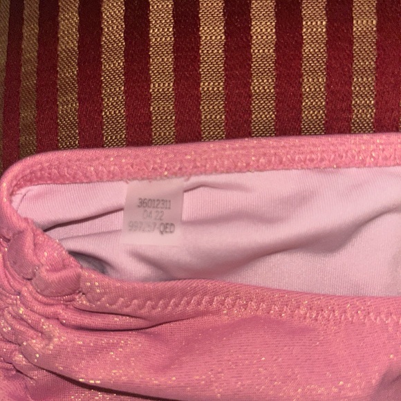 Victoria's Secret Sparkling Pink Bikini Bottom - Picture 6 of 8